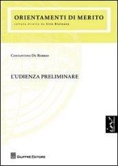 L'udienza preliminare