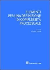 Elementi per una definizione di complessità processuale