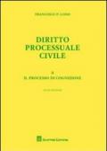 Diritto processuale civile. 2.Il processo di cognizione