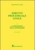 Diritto processuale civile. 5.La risoluzione non giurisdizionale delle controversie