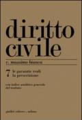 Diritto civile. 7.Le garanzie reali. La prescrizione