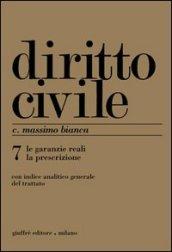 Diritto civile. 7.Le garanzie reali. La prescrizione