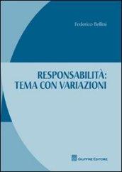 Responsabilità. Tema con variazioni