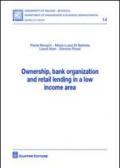 Ownership, bank organization and retail lending in a low income area