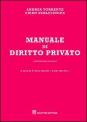 Manuale di diritto privato -Ventunesima edizione