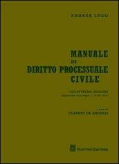 Manuale di diritto processuale civile