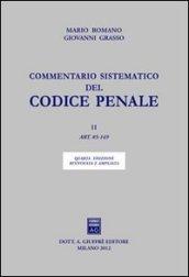 Commentario sistematico del codice penale. 2.Art. 85-149