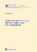 Il principio di uguaglianza nei conflitti di leggi e di giurisdizioni