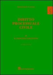 Diritto processuale civile. 3.Il processo esecutivo