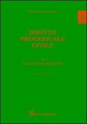 Diritto processuale civile. 3.Il processo esecutivo