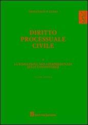 Diritto processuale civile. 5.La risoluzione non giurisdizionale delle controversie