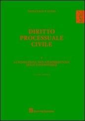 Diritto processuale civile. 5.La risoluzione non giurisdizionale delle controversie