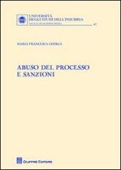 Abuso del processo e sanzioni