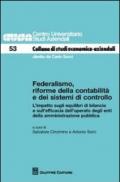 Federalismo, riforme della contabilità e dei sistemi di controllo