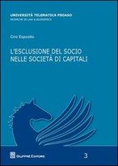 L'escluSione del socio nelle societa' di capitali