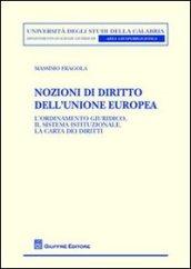 Nozioni di diritto dell'Unione europea. L'ordinamento giuridico, il sistema istituzionale, la carta dei diritti