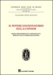 Il potere sanzionatorio della Consob. Profili procedimentali e strumentalità rispetto alla funzione regolatoria