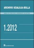 Archivio Scialoja-Bolla (2012). 1.