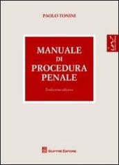 Manuale di procedura penale