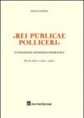 «Rei publicae polliceri». Un'indagine giuridico-epigrafica