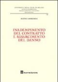 Inadempimento del contratto e risarcimento del danno