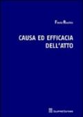 Causa ed efficacia dell'atto