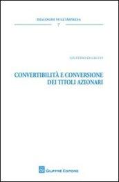 Convertibilità e conversione dei titoli azionari