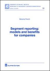 Segment reporting. Models and benefits for companies
