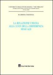 La relazione umana alla luce della differenza sessuale