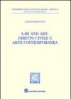 Law and art. Diritto civile e arte contemporanea