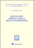 Law and art. Diritto civile e arte contemporanea