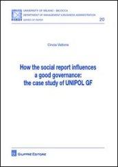 How the social report influences a good governance. The case study of UNIPOL GF