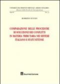Comparazione delle procedure di soluzione dei conflitti in materia tributaria nei sistemi italiano e statunitense