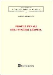 Profili penali dell'insider trading