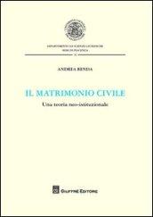 Il matrimonio civile. Una teoria neo-istituzionale