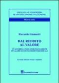 Dal reddito al valore. Analisi degli indicatori di creazione di valore basati sul reddito residuale