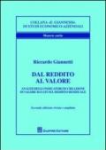 Dal reddito al valore. Analisi degli indicatori di creazione di valore basati sul reddito residuale