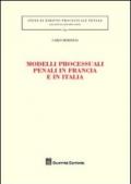 Modelli processuali penali in Francia e in Italia