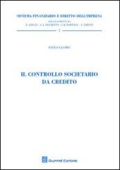 Il controllo societario da credito