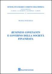 Business covenants e governo della società finanziata