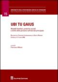 Ubi tu gaius. Modelli familiari, pratiche sociali e diritti delle persone nell'età del principato