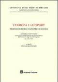L'Europa e lo sport. Profili giuridici, economici e sociali