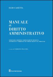 Manuale di diritto amministrativo