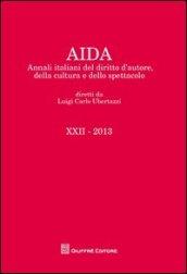 Aida. Annali italiani del diritto d'autore, della cultura e dello spettacolo (2013)