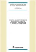 Politica e amministrazione della spesa pubblica. Controlli, trasparenza e lotta alla corruzione