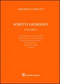 Scritti giuridici: 2