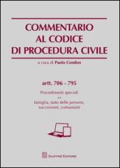 Commentario al codice di procedura civile. Impugnazioni, controversie in materia di lavoro. Artt. 706-795