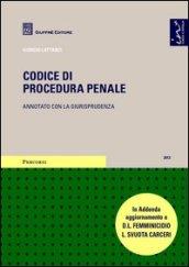 Codice di procedura penale. Annotato con la giurisprudenza