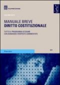 Diritto costituzionale. Manuale breve