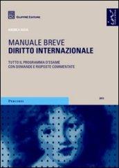 Diritto internazionale. Manuale breve